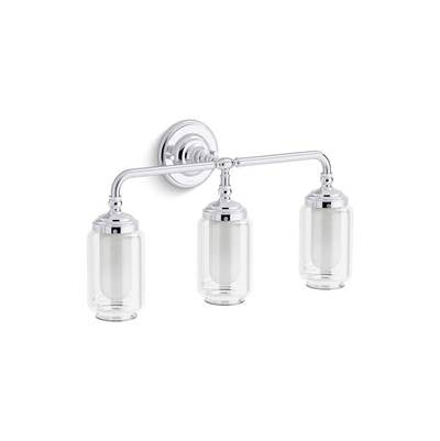 Kohler K-32806-SC03-CPL - Artifactse 23'' Three-Light Sconce