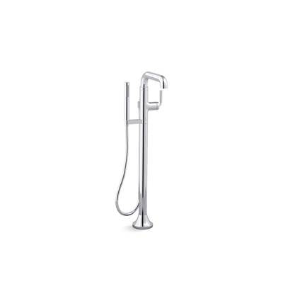 Kohler K-T27424-4-CP - Tonee Floor-Mount Bath Filler Trim With Handshower