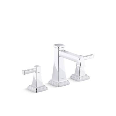 Kohler K-27399-4N-CP - Riff Widespread Bathroom Sink Faucet, 0.5 Gpm