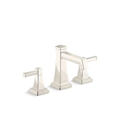 Kohler K-27399-4K-SN - Riff Widespread Bathroom Sink Faucet, 1.0 Gpm