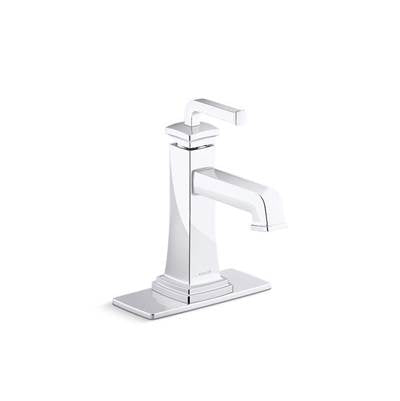 Kohler K-27400-4N-CP - Riff Single-Handle Bathroom Sink Faucet, 0.5 Gpm