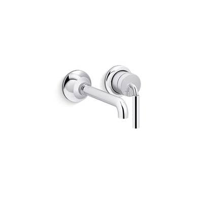 Kohler K-26438-4-CP - Tonee Wall-Mount Single-Handle Bathroom Sink Faucet, 1.2 Gpm