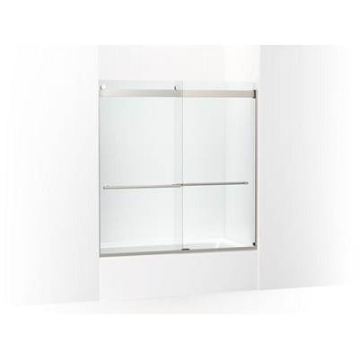 Kohler K-702420-L-BNK - Levity Plus Frameless Sliding Bath Door, 61-9/16'' H X 56-5/8 - 59-5/8'' W, With 5/16''-Thick Crystal Clear Glass