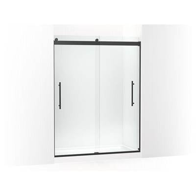 Kohler K-702423-L-BL - Levity Plus Frameless Sliding Shower Door, 77-9/16'' H X 56-5/8 - 59-5/8'' W, With 5/16''-Thick Crystal Clear Glass