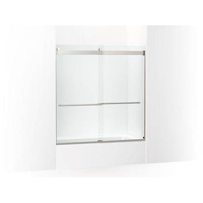 Kohler K-702426-L-BNK - Levity Plus 61-9/16'' H Sliding Bath Door With 3/8'' - Thick Glass