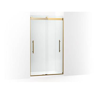 Kohler K-702427-L-2MB - Levity Plus Frameless Sliding Shower Door, 81-5/8'' H X 44-5/8 - 47-5/8'' W, With 3/8''-Thick Crystal Clear Glass