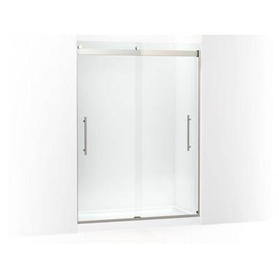 Kohler K-702429-L-BNK - Levity Plus Frameless Sliding Shower Door, 81-5/8'' H X 56-5/8 - 59-5/8'' W, With 3/8''-Thick Crystal Clear Glass