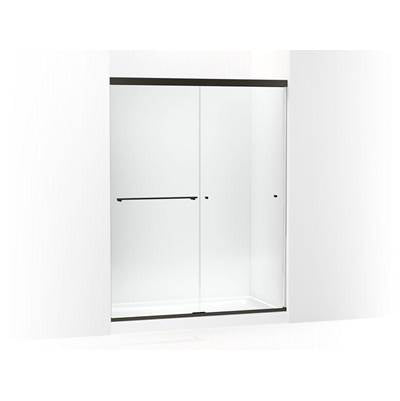 Kohler K-707206-L-ABZ - Revel 76'' H Sliding Shower Door With 5/16'' - Thick Glass