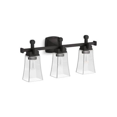 Kohler K-31757-SC03-BLL - Riff 25'' Three-Light Sconce