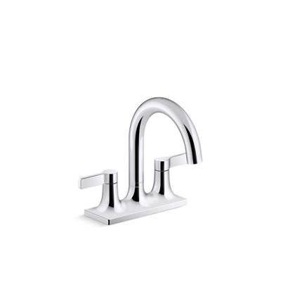 Kohler K-28124-4K-CP - Venza Centerset Bathroom Sink Faucet, 1.0 Gpm