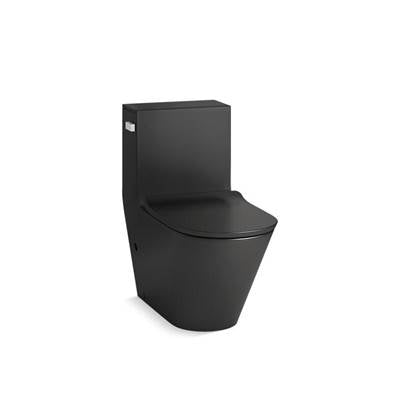 Kohler K-22378-HB1 - Brazn One-Piece Compact Elongated Toilet With Skirted Trapway, Dual-Flush