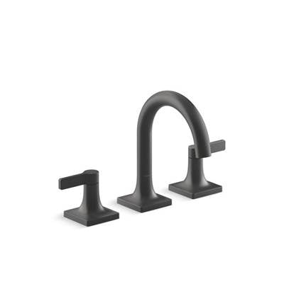 Kohler K-28125-4K-BL - Venza Widespread Bathroom Sink Faucet, 1.0 Gpm