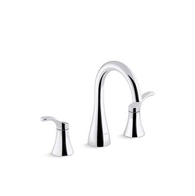 Kohler K-27390-4K-CP - Simplice Widespread Bathroom Sink Faucet, 1.0 Gpm