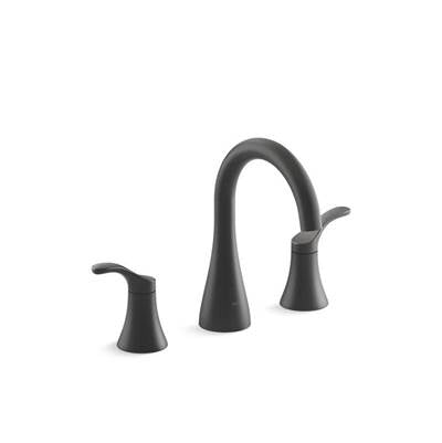 Kohler K-27390-4K-BL - Simplice Widespread Bathroom Sink Faucet, 1.0 Gpm