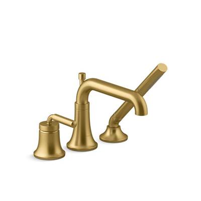 Kohler K-26441-4-2MB - Tonee Deck-Mount Bath Faucet With Handshower