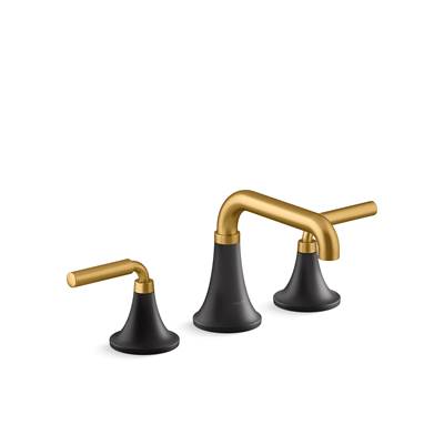 Kohler K-27416-4-BMB - Tonee Widespread Bathroom Sink Faucet, 1.2 Gpm