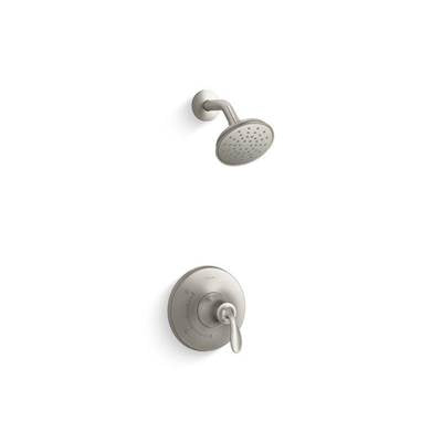 Kohler K-TS27382-4G-BN - Bellera Rite-Temp Shower Trim Kit With Lever Handle, 1.75 Gpm