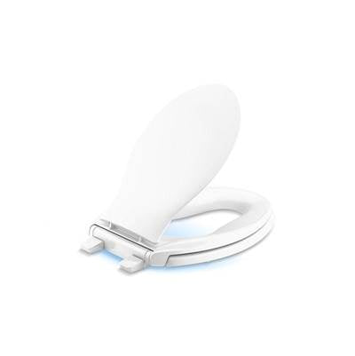Kohler K-2599-RL-0 - Transitions Nightlight Readylatch Quiet-Closee Elongated Toilet Seat