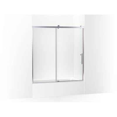 Kohler K-702253-10L-SHP - Rely 62-1/2 In. H Sliding Bath Door With 3/8 In. -Thick Glass