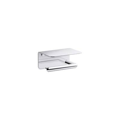 Kohler K-29221-CP - Kumine Covered Horizontal Toilet Paper Holder