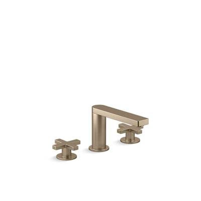 Kohler K-73060-3-BV - Composed Widespread Bathroom Sink Faucet With Lever Handles 1.2 Gpm