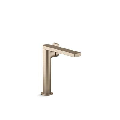 Kohler K-73168-4-BV - Composed Tall Single-Handle Bathroom Sink Faucet With Lever Handle, 1.2 Gpm