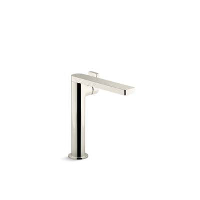Kohler K-73168-4-SN - Composed Tall Single-Handle Bathroom Sink Faucet With Lever Handle, 1.2 Gpm