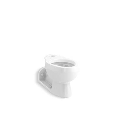 Kohler K-4327-0 - Barringtone Elongated Bowl With Pressure Lite Flushing Technology, Less Seat