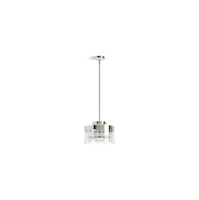 Kohler K-27265-PE02-SNL - Purist 12-1/2'' Two-Light Pendant
