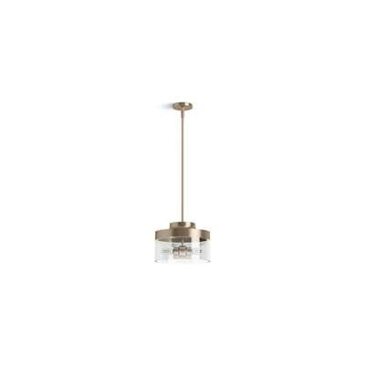 Kohler K-27265-PE02-BVL - Purist 12-1/2'' Two-Light Pendant