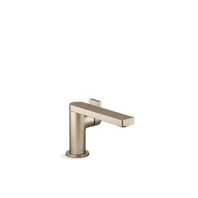 Kohler K-73167-4-BV - Composed Single-Handle Bathroom Sink Faucet With Lever Handle, 1.2 Gpm