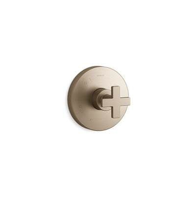 Kohler K-TS73115-3-BV - Composed Rite-Temp Valve Trim With Cross Handle