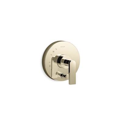 Kohler K-T73117-4-AF - Composed Rite-Temp Valve Trim With Push-Button Diverter And Lever Handle