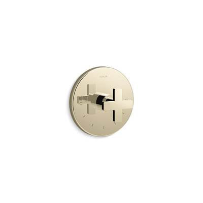 Kohler K-T73133-3-AF - Composed Mastershower Temperature Control Valve Trim With Cross Handle