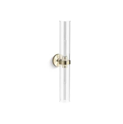 Kohler K-27264-SC02-AFL - Purist 29-1/2'' Two-Light Sconce