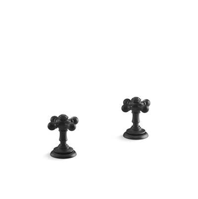 Kohler K-98068-3-BL - Artifacts Cross Bathroom Sink Faucet Handles