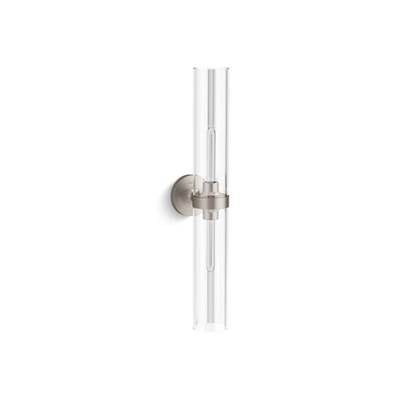 Kohler K-27264-SC02-BNL - Purist 29-1/2'' Two-Light Sconce