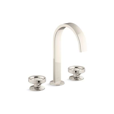 Kohler K-77968-SN - Components Bathroom Sink Faucet Spout With Ribbon Design, 1.2 Gpm