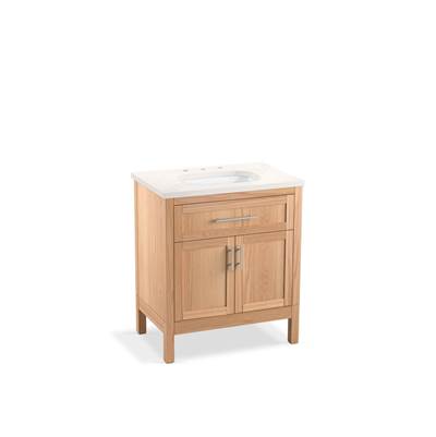 Kohler K-39604-ASB-WEK - Hadrone 30'' Bathroom Vanity Cabinet With Sink And Quartz Top