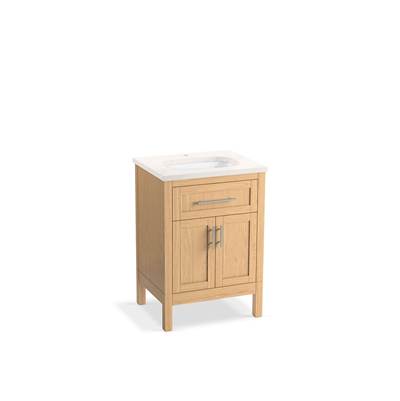 Kohler K-39603-ASB-WEK - Hadrone 24'' Bathroom Vanity Cabinet With Sink And Quartz Top