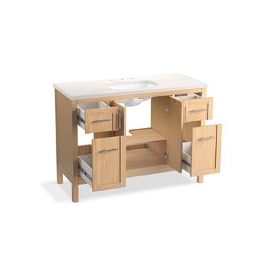 Kohler K-39606-ASB-WEK - Hadrone 48'' Bathroom Vanity Cabinet With Sink And Quartz Top