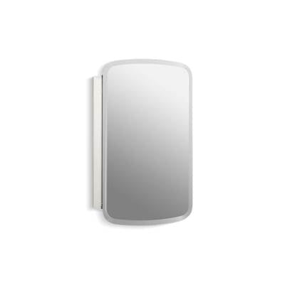 Kohler K-CB-CLC2031BAN - Bancroft 20'' W X 31'' H Aluminum Single-Door Medicine Cabinet With Mirrored Door, Beveled Edges