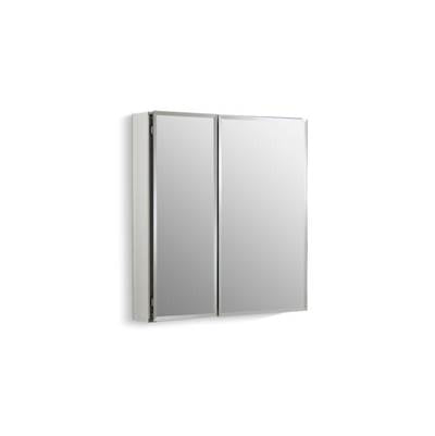 Kohler K-CB-CLC2526FS - 25'' W X 26'' H Aluminum Two-Door Medicine Cabinet With Mirrored Doors, Beveled Edges