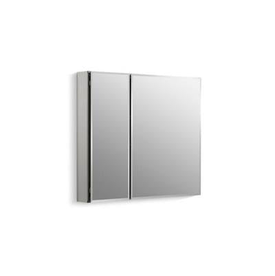 Kohler K-CB-CLC3026FS - 30'' W X 26'' H Aluminum Two-Door Medicine Cabinet With Mirrored Doors, Beveled Edges