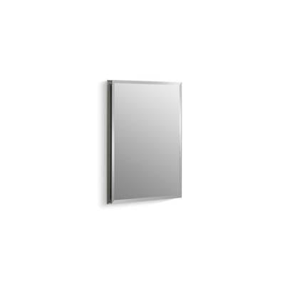 Kohler K-CB-CLR1620FS - 16'' W X 20'' H Aluminum Single-Door Medicine Cabinet With Mirrored Door, Beveled Edges