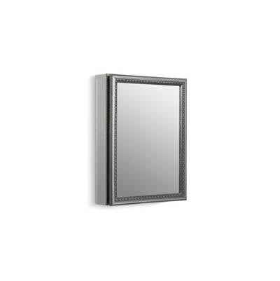 Kohler K-CB-CLW2026SS - 20'' W X 26'' H Aluminum Single-Door Medicine Cabinet With Decorative Silver Framed Mirrored Door