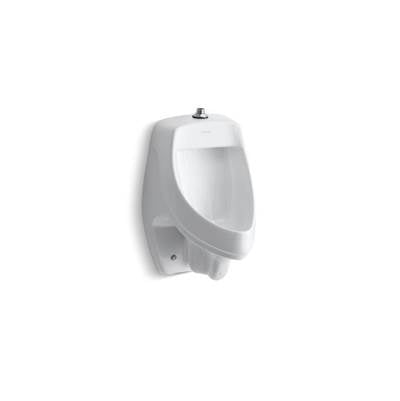 Kohler K-5016-ET-0 - Dextere Siphon-Jet Wall-Mount 0.5 Or 1.0 Gpf Urinal With Top Spud
