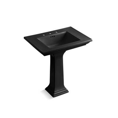 Kohler K-2268-8-7 - Memoirs Stately 30'' Pedestal Bathroom Sink With Widespread Faucet Holes