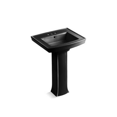 Kohler K-2359-4-7 - Archer Pedestal Bathroom Sink With 4'' Centerset Faucet Holes