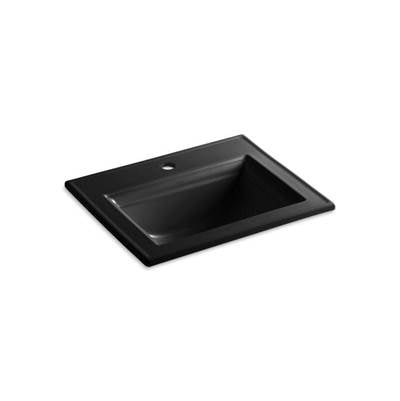 Kohler K-2337-1-7 - Memoirs Stately Drop-In Bathroom Sink With Single Faucet Hole